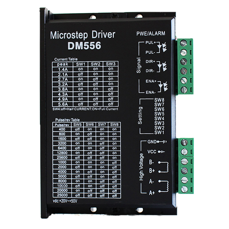 DSP數字式57 86步進電機驅動器 128細分 5.6A 